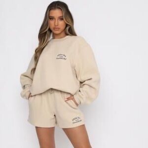 White Fox Boutique “Essentials Club” Oversized Sweater